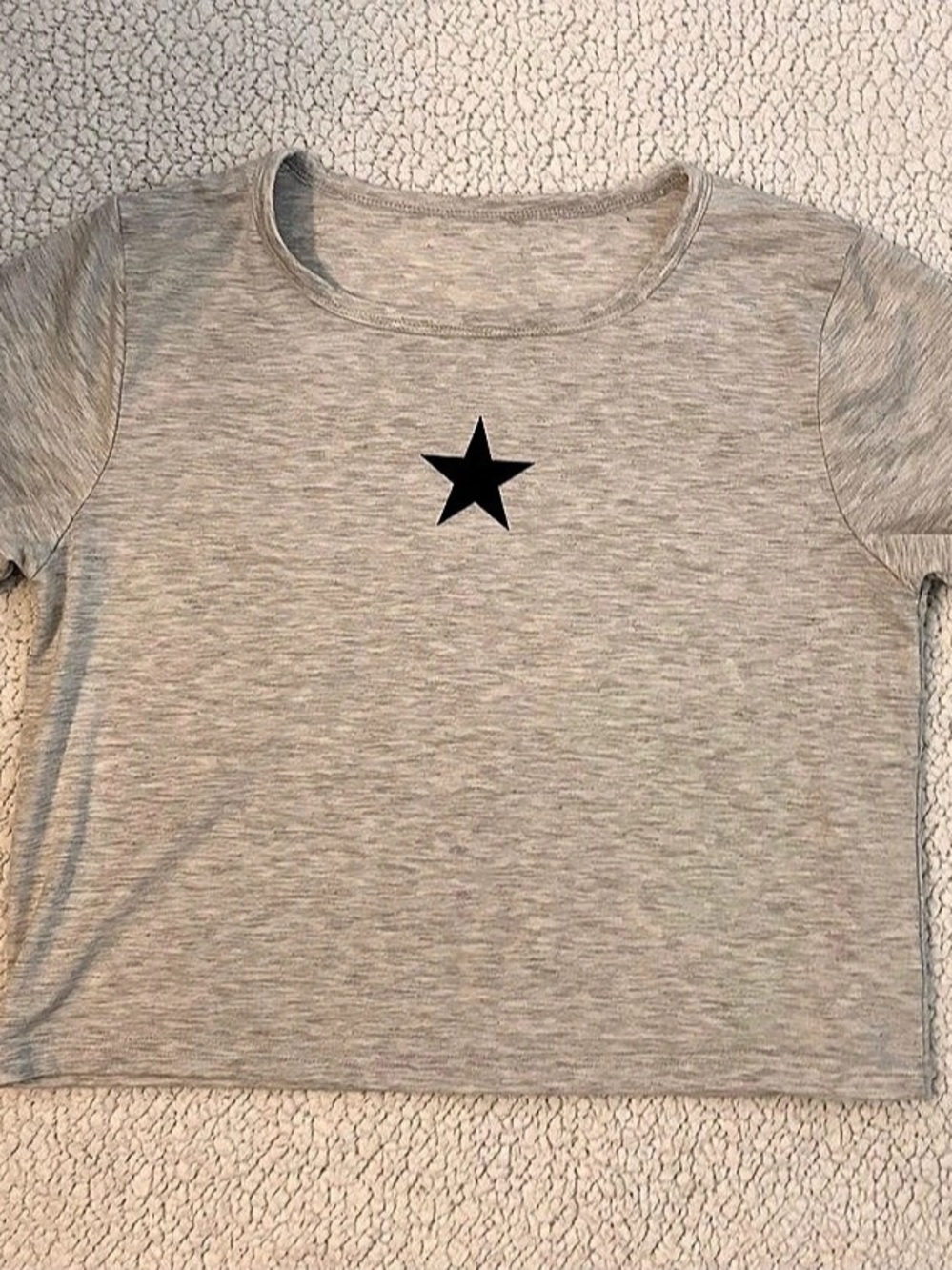 Gray Star Short Sleeve Tee